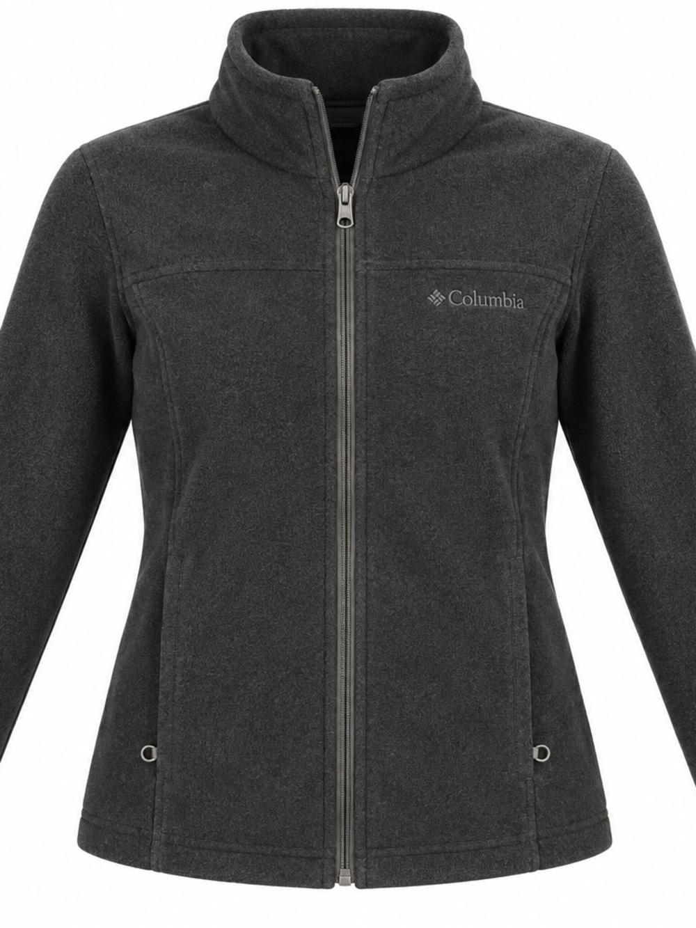 Columbia Women's Full-Zip Teddy Jacket - Charcoal